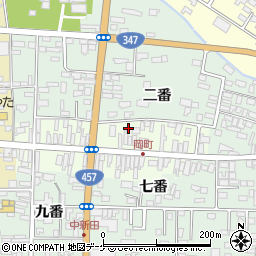 伊藤美容院周辺の地図
