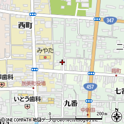 宮城県加美郡加美町岡町61-5周辺の地図