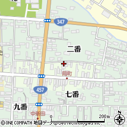 宮城県加美郡加美町岡町43-4周辺の地図