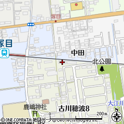サンホーム塚目周辺の地図