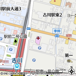 古川ニュー宮城事務所周辺の地図