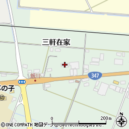 宮城県大崎市古川飯川大隅周辺の地図
