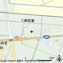 宮城県大崎市古川飯川（大隅）周辺の地図