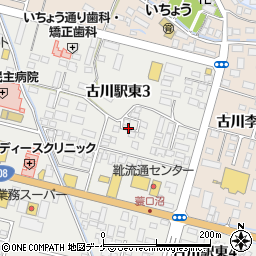 東京靴流通センター　古川東店周辺の地図