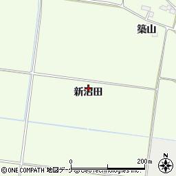 宮城県遠田郡美里町荻埣新沼田周辺の地図