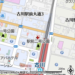 七十七リース株式会社　古川営業所周辺の地図