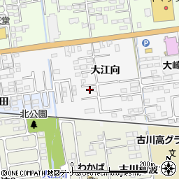 宮城県大崎市古川稲葉大江向68-5周辺の地図