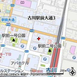 大崎市医師会訪問看護ステーション周辺の地図