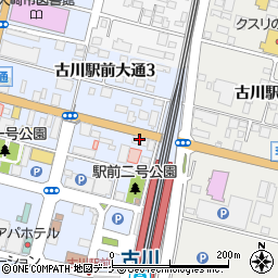 東北労働金庫古川支店周辺の地図