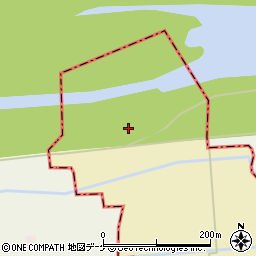 宮城県加美郡色麻町高城福田西周辺の地図