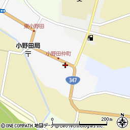 有限会社小野田観光タクシー　仲町営業所周辺の地図