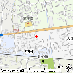 宮城県大崎市古川稲葉大江向7-28周辺の地図