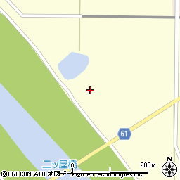 宮城県登米市豊里町外一番江周辺の地図