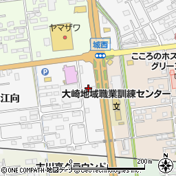 セイノースーパーエクスプレス株式会社　古川営業所周辺の地図