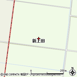 宮城県遠田郡美里町荻埣新上田周辺の地図