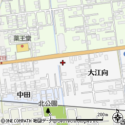 宮城県大崎市古川稲葉大江向26周辺の地図