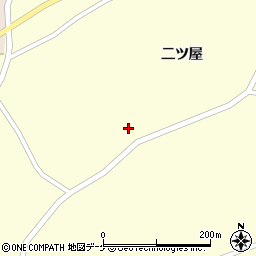 宮城県登米市豊里町二ツ屋213-2周辺の地図