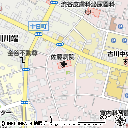 佐藤病院周辺の地図