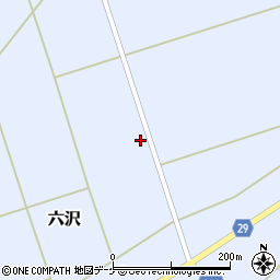 山形県尾花沢市六沢972-2周辺の地図