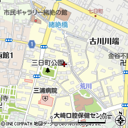 菊才商店　荒川支店周辺の地図