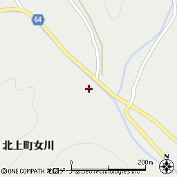 宮城県石巻市北上町女川蔵和田周辺の地図