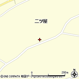 宮城県登米市豊里町二ツ屋226-3周辺の地図