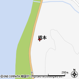 宮城県登米市津山町柳津橋本117周辺の地図