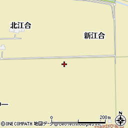 宮城県大崎市田尻大沢新江合周辺の地図