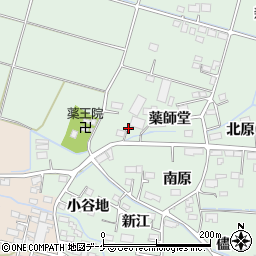 宮城県大崎市古川鶴ケ埣薬師堂15周辺の地図