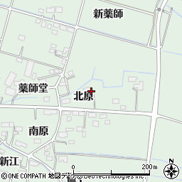 宮城県大崎市古川鶴ケ埣北原周辺の地図