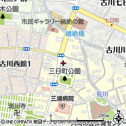 佐々木屋仏具店周辺の地図