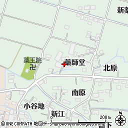 宮城県大崎市古川鶴ケ埣薬師堂39周辺の地図