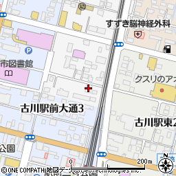 住友生命保険仙台支社古川分館周辺の地図