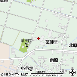 宮城県大崎市古川鶴ケ埣薬師堂34周辺の地図