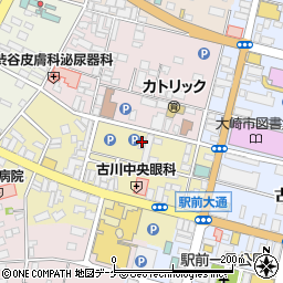 古川専門店会周辺の地図