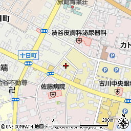 宮城県大崎市古川台町周辺の地図