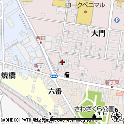 宮城県加美郡加美町大門221周辺の地図