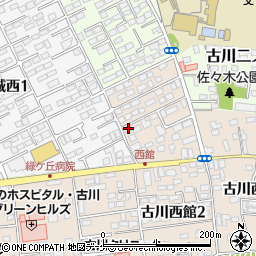 ガラス交換・ガラス修理・即日対応・ガラスのお医者さん　宮城県大崎市・地域受付周辺の地図