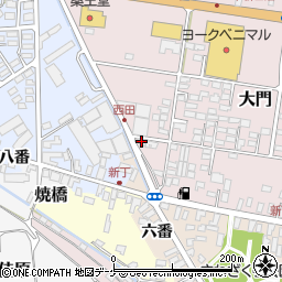 宮城県加美郡加美町大門216周辺の地図