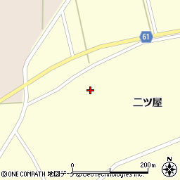 宮城県登米市豊里町二ツ屋104周辺の地図