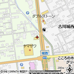 かっぱ寿司 古川店周辺の地図