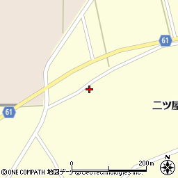 宮城県登米市豊里町二ツ屋360-25周辺の地図