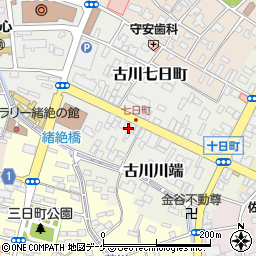 米屋呉服店周辺の地図