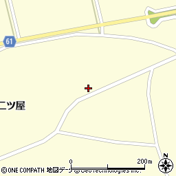 宮城県登米市豊里町二ツ屋239周辺の地図