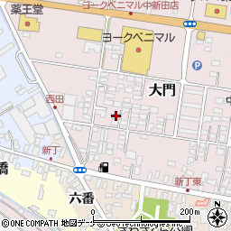 宮城県加美郡加美町大門207周辺の地図