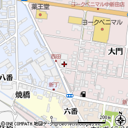 宮城県加美郡加美町大門212周辺の地図