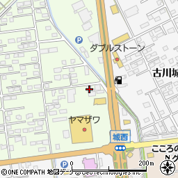 株式会社倉島葬祭本店　古川バイパス店周辺の地図