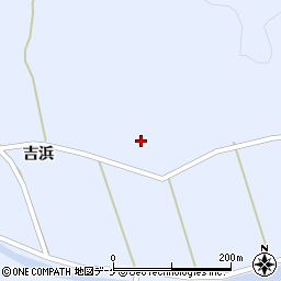 宮城県石巻市北上町十三浜吉浜16周辺の地図