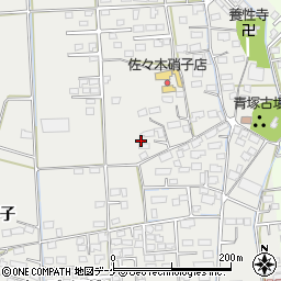 宮城県大崎市古川塚目屋敷周辺の地図