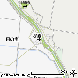 宮城県大崎市古川保柳孝養周辺の地図